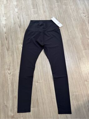 Girls' Black High-Waist Active Leggings